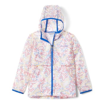 Columbia Translucent Trail Rain Slicker, Chamarras Azul Marino Camuflados Para Niño | 653149-YNS